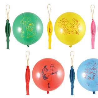 5 stk. Punchballoner (Bounce Balloner) i pakning
