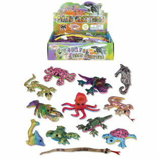 Formbare Sandglimmerdyr i Display (24 stk)