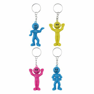 Smiley Figurer N&oslash;gleringe (60 stk.)