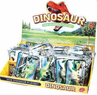 Dinosaur Legetøjsfigurer Display (36 stk.)