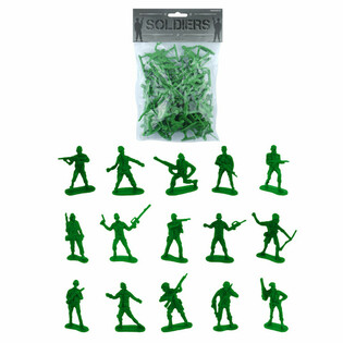 Set med 50 Soldaterfigurer (6-pak)