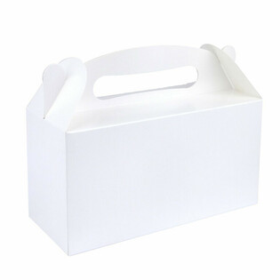 MENUBOX - HVID - 23x9.5x18 cm (12 stk.)