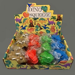 Squeeze Dinosaur Display (12 stk.)