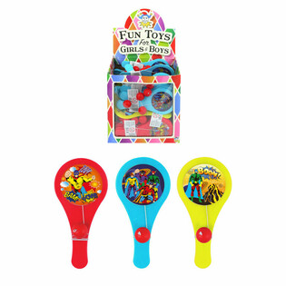 Superhelte Paddle Bat Spil - Display (96 stk.)