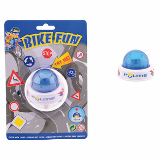 Bike Fun Politisirene - Lys & Lyd til b&oslash;rnecykel