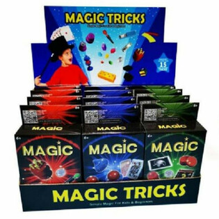 MIX AF MAGISKE TRYLLETRICK I DISPLAY (12 stk.)
