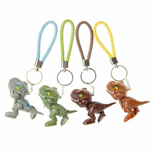 Fingerbidende Dinosaur N&oslash;glering (12 stk.)
