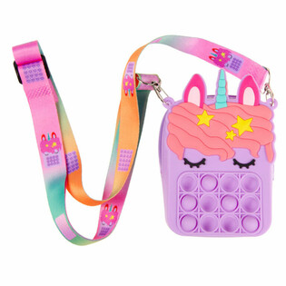 UNICORN / ENHJ&Oslash;RNING POP-IT TASKE I DISPLAY (24 stk.)
