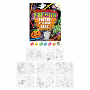 Malebog Mal efter tal - Halloween (48 stk.)