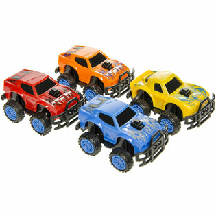 PULL BACK MONSTERTRUCKS - MIX FARVER (48 stk.)
