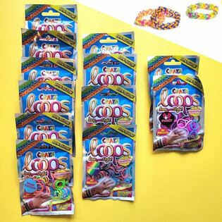CRAZE LOOPS LOOM - BLINDBAGS - I DISPLAY (12 styk)