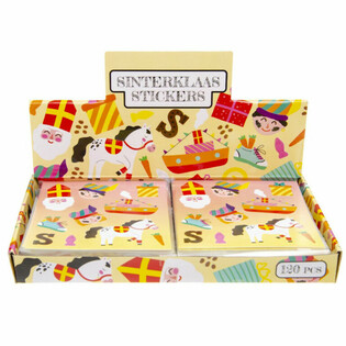 FUN STICKERS - MODEL: SINTERKLAAS (120 stk.)
