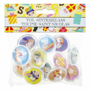SINTERKLAAS SNURRETOPPE (12 stk.)