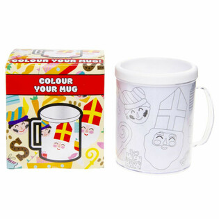 SINTERKLAAS - FARV DIN EGEN DRIKKEKOP (2 stk.)