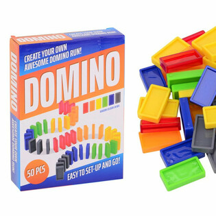 Domino S&aelig;t - 50 Brikker i Gave&aelig;ske