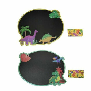 Dinosaur Kridttavle med Kridt i Display (24 stk.)