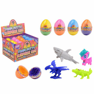 FOAM PUTTY OVERRASKELSES&AElig;G - MED LEGET&Oslash;J I DISPLAY (24 stk.)