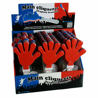 Store XL Klappeh&aelig;nder - 27 cm - i Display (24 stk.)