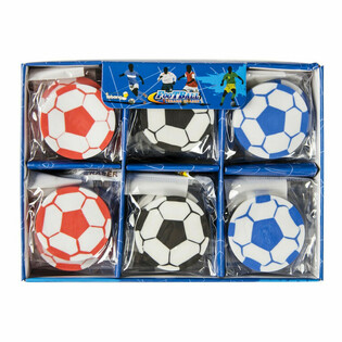 FODBOLD VISKEL&AElig;DER I DISPLAY (30 stk.)