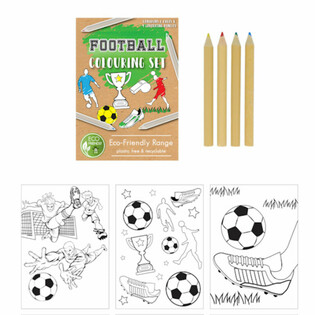 ECO FRIENDLY Fodbold Tegnesæt (25 stk.)