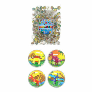 Mix Dinosaur Hopbolde Ø3.3cm (100 stk.)