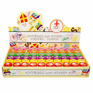 SINTERKLAAS STEMPLER I DISPLAY (60 stk.)