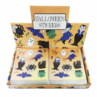 SJOVE KLISTERM&AElig;RKER - MODEL: HALLOWEEN (120 stk.)