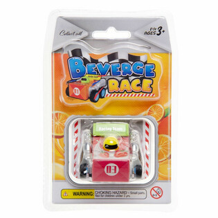 PULLBACK RACERBIL - BEVERAGE RACE CAR (12 Stk.)