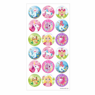 Fun Stickers - Girls Fantasy World (10-pak)