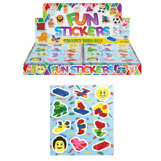 FUN STICKERS - Brickz Byggeklodser (120 stk.)