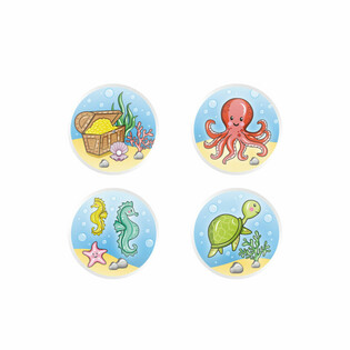 MIX SEA LIFE / HAVDYR - HOPPEBOLDE &Oslash;3.3 cm (100 stk.)
