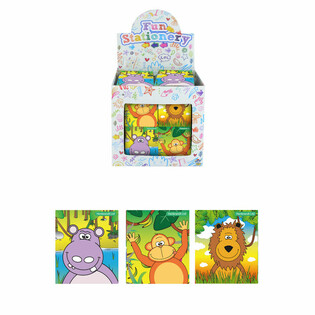 Notesblokke 'Jungle Dyr' i display (480 stk.)