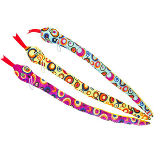 Plysslange - 52 cm lang - Mix farver (24 stk.)