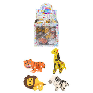 VISKEL&AElig;DER MED JUNGLEDYR I DISPLAY (84 stk.)