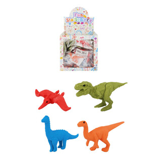 VISKELÆDERE - MODEL: MIX DINOSAURER - I DISPLAY (80 stk.)