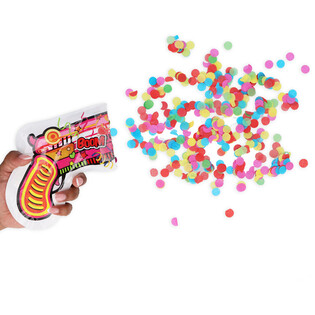Selvopustelig Konfettipistol (100 stk.)