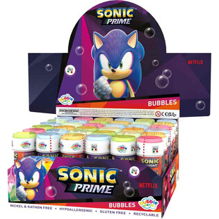 SONIC S&aelig;bebobler - 60ml - Display (36 stk.)