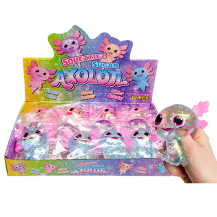 SQUEEZE AXOLOTL I DISPLAY (12 stk.)