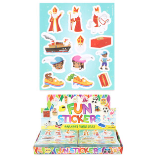 FUN STICKERS &ndash; MODEL: SINTERKLAAS (120 stk.)