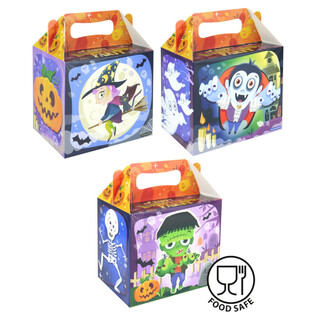 MENUBOKS - HALLOWEEN 14 x 9,5 x 18 cm (12 stk.)