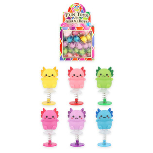 Jump-Up Axolotl Hoppedyr (60 stk. i display)