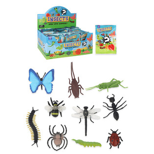 Blindbag / Overraskelsespose Insekter (Display med 60 stk.)