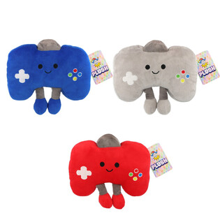 Plys Game Controllers - Farvemix (12 stk.)