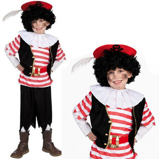 KOMPLET PIET-KOSTUME B&Oslash;RN 4-6 &Aring;R (1 stk.)