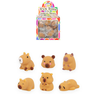 Fiskedam Capybara Squishy Display (96 stk.)