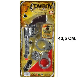 COWBOYS&AElig;T P&Aring; KORT - MODEL 5 (6 stk.)