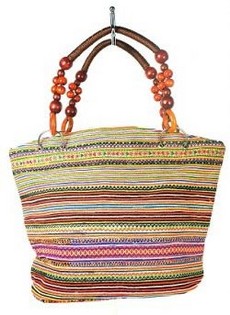B-Fair Beads Taske Brun med Perlehank (1 stk) | Art. 97744