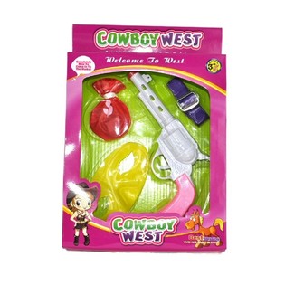 Cowgirl-s&aelig;t til piger (2 stk.)
