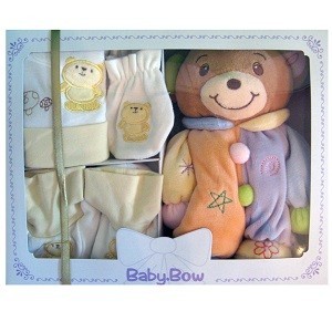 Baby Bow Gaves&aelig;t - Bamse (4 dele)