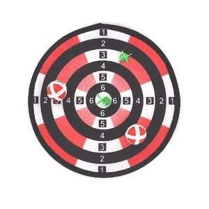 DARTBOARD TIL B&Oslash;RN (12 stk.)